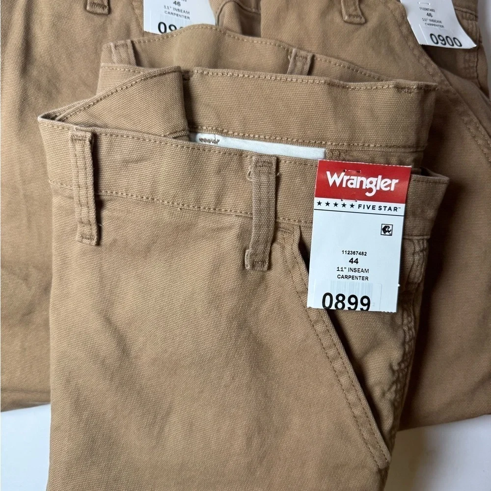 Wrangler Men's and Big Men's Relaxed Fit Carpenter Denim Short